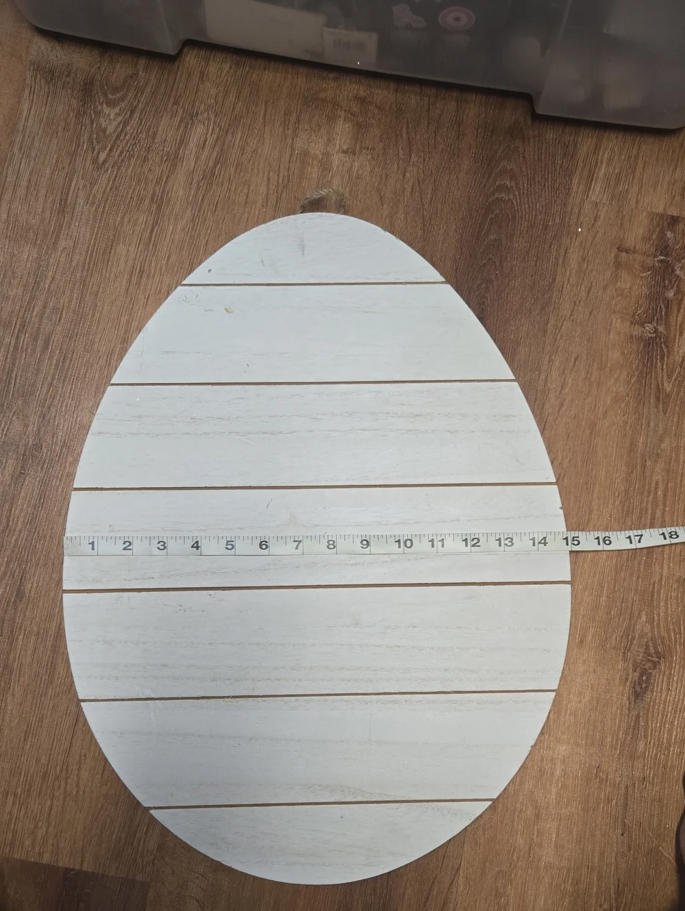 🌞Ashland White Easter Wood Egg Sign